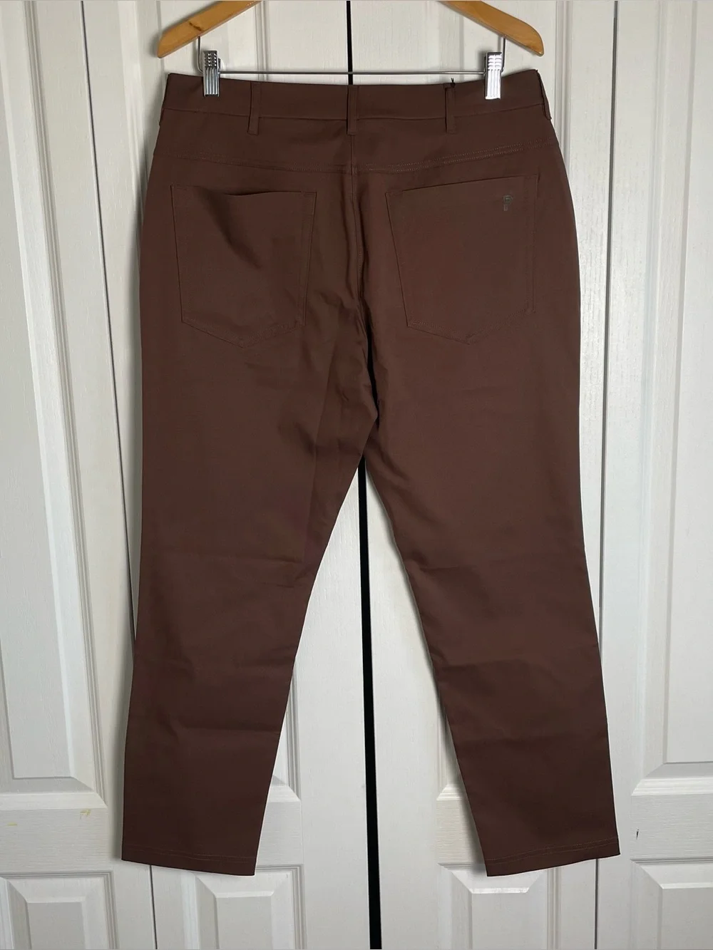 NEW Public Rec Dealmaker 5-pocket Pants Mens 33x30 Coffee Brown Golf Performance